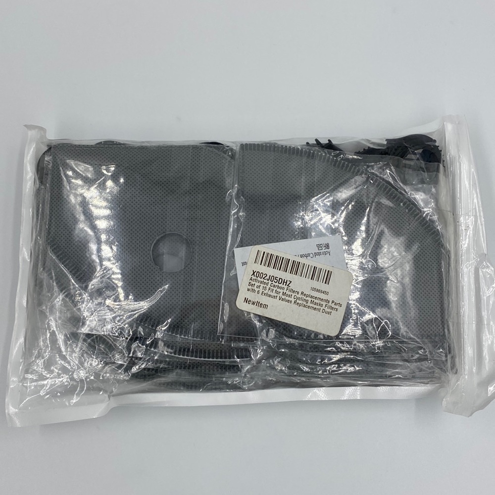 Activated Charcoal Filters for Face Masks